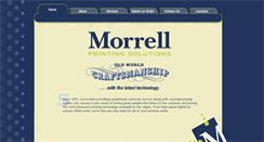 Desktop Screenshot of morrellprinting.com